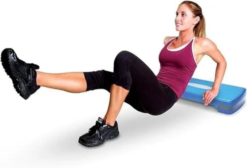 Tone Fitness Aerobic Step, Blue | Exercise Step Platform, Medium thumbnail 3