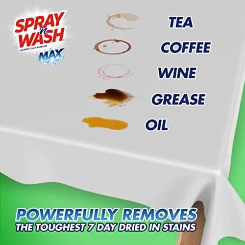 Spray 'n Wash Max Laundry Stain Remover Spray 473ml (16 Fl Oz) | Tough Stains, 1st Time Removal thumbnail 4