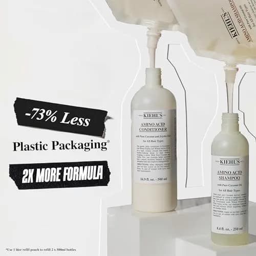 Kiehl's Amino Acid Conditioner 16.9 fl oz | Hydrates & Adds Shine for All Hair Types thumbnail 6