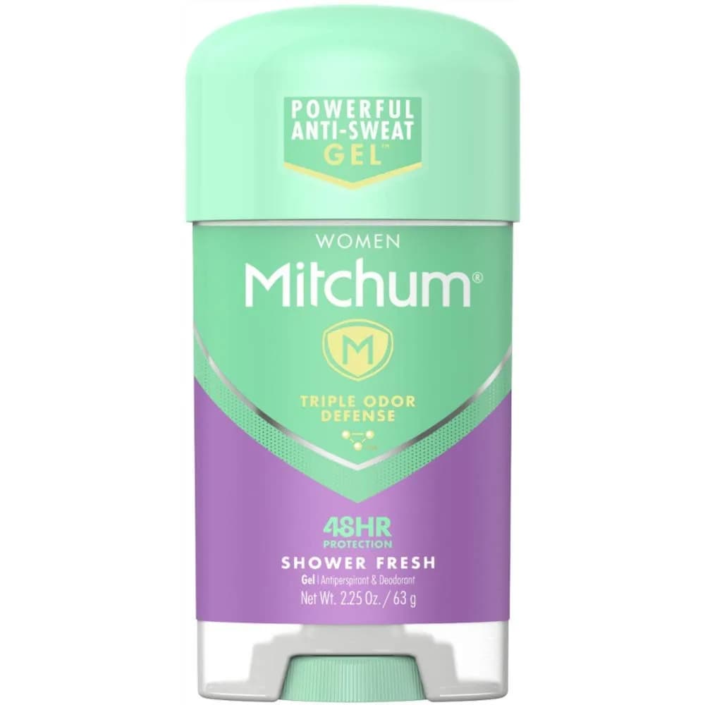 Mitchum Women's Clear Gel Antiperspirant Deodorant Shower Fresh 134ml (4.5 oz) | Triple Odor Defense - view 2