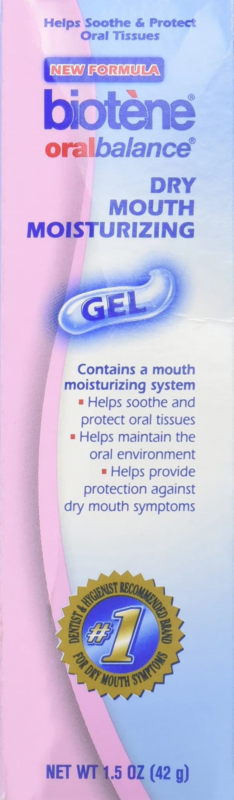biotène Oralbalance Dry Mouth Moisturizer Gel 1.50 oz (44 ml) | Soothing Relief for Xerostomia - view 2