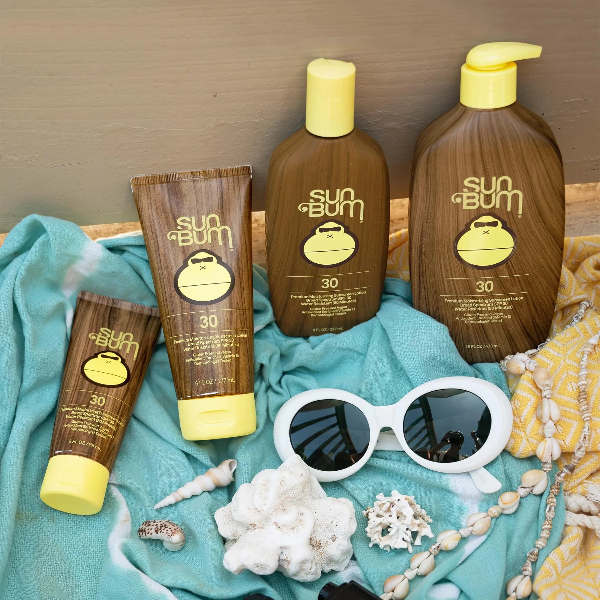 Sun Bum Original SPF 30 Sunscreen Lotion - 8 oz | Reef-Safe, Broad Spectrum UV Protection - view 3