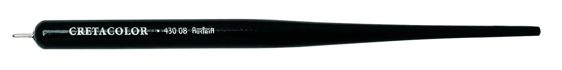 Cretacolor Silver Point Stylus Wooden Barrel Black | Fine Art Drawing Tool