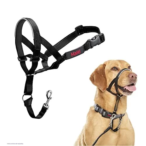 Halti Headcollar Size 3 Black | Gentle No-Pull Training Aid for Medium Dogs thumbnail 1
