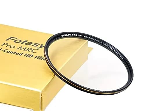 Fotasy 77mm Ultra Slim UV Protection Lens Filter | Nano MRC Multi-Coated German Schott B270 Glass thumbnail 1