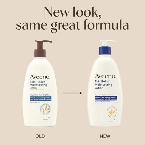 Aveeno Skin Relief Moisturizing Lotion 355ml (12 fl. oz) | Heals Very Dry, Sensitive Skin thumbnail 2