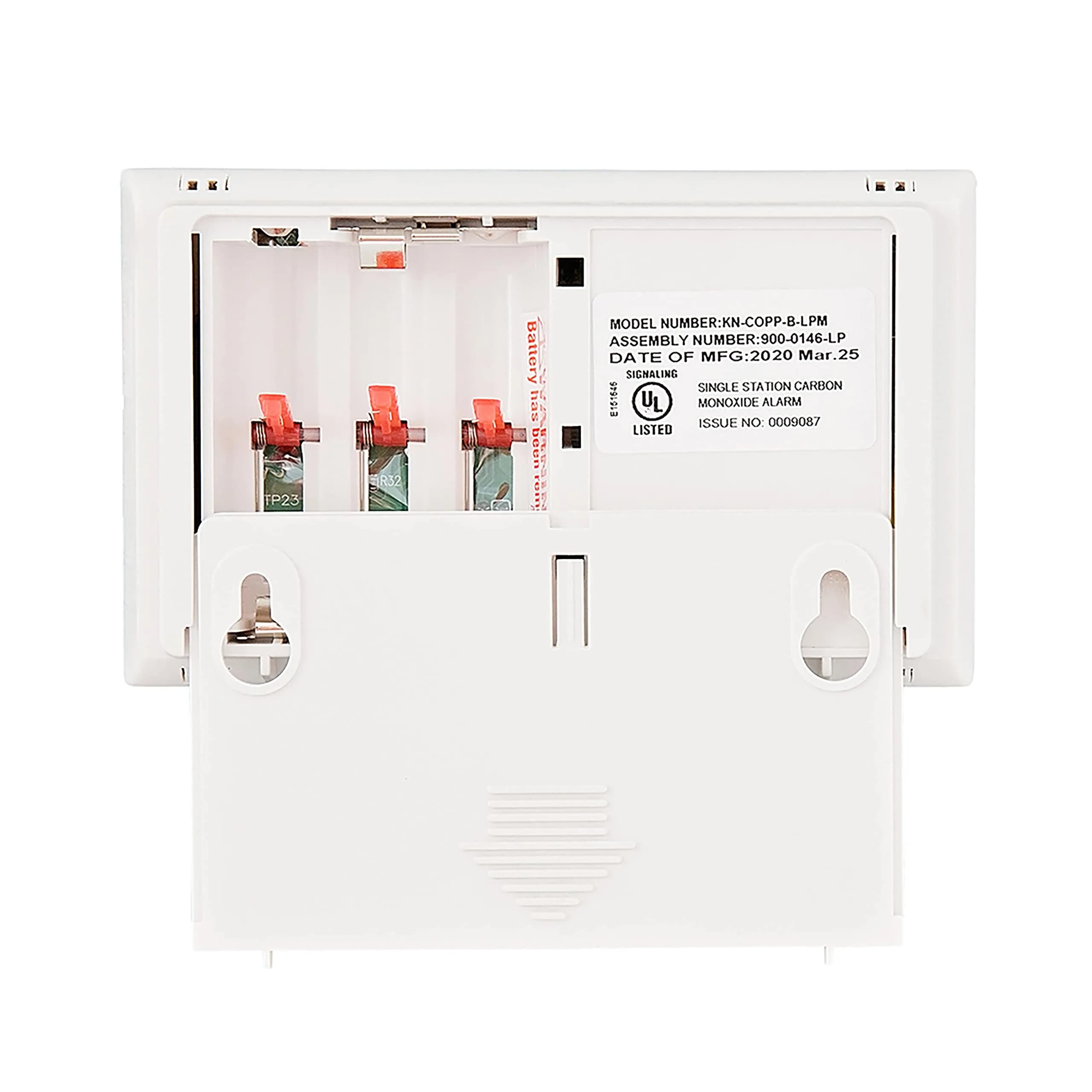 Kidde Battery Operated Carbon Monoxide Alarm with Digital Display & AA Batteries Included | 10-Year Limited Warranty - view 7