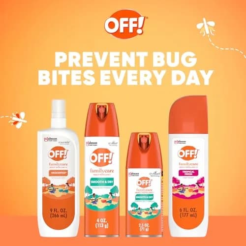 OFF! Family Care Insect & Mosquito Repellent Spray 255ml (9 oz) | 7% DEET Formula for Outdoor Protection thumbnail 9