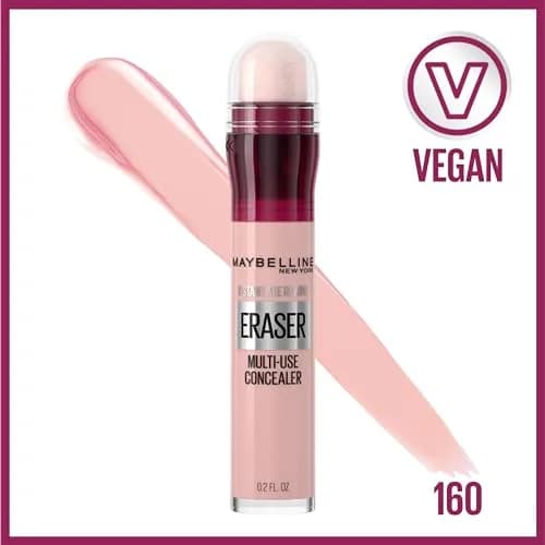 Maybelline Instant Age Rewind Eraser Concealer 160 Light (0.2 Fl Oz / 5.9 ml) | Corrects Dark Circles & Brightens Under Eyes thumbnail 2