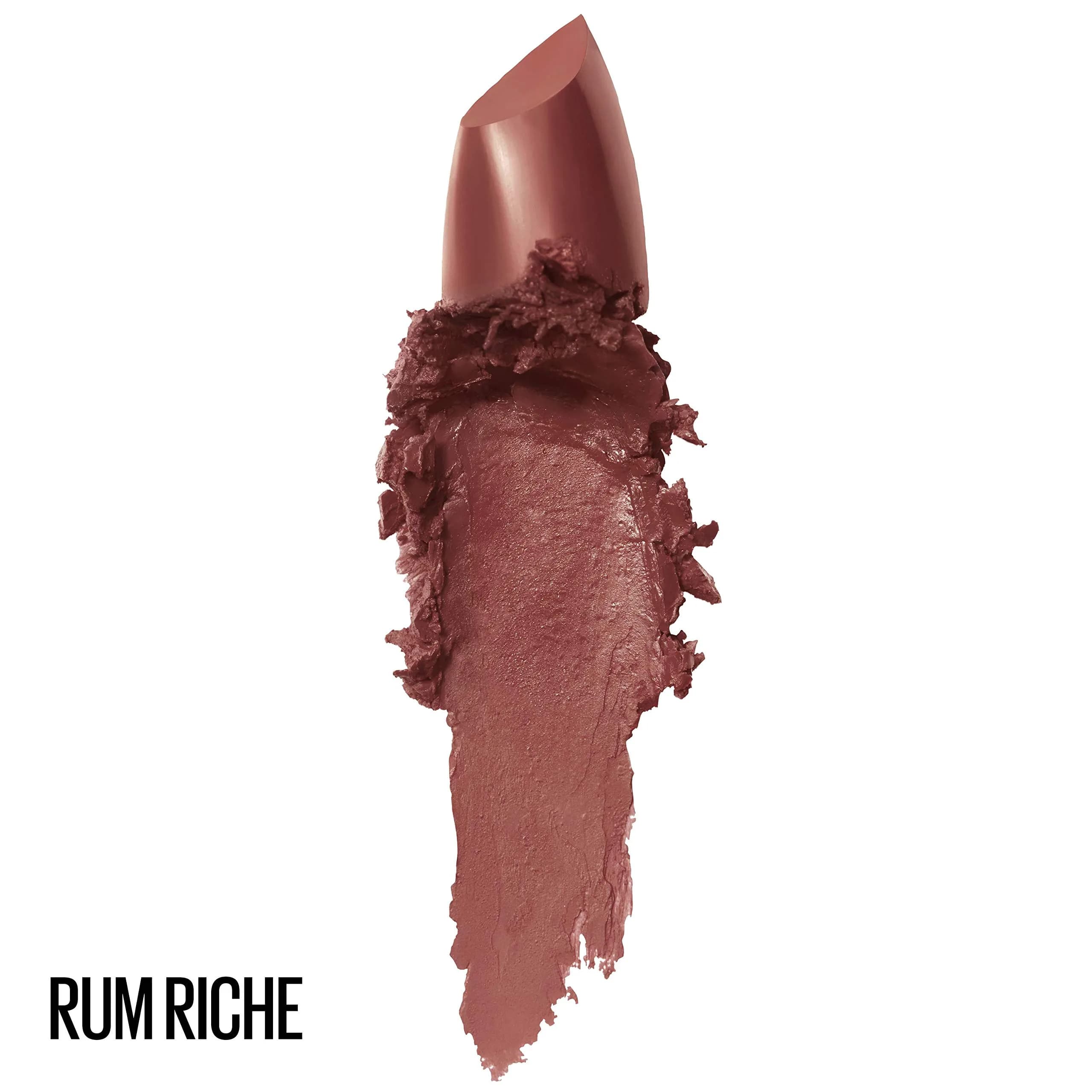 Maybelline Color Sensational Lipstick, Rum Riche Deep Nude, Creamy Hydrating Lip Color thumbnail 2