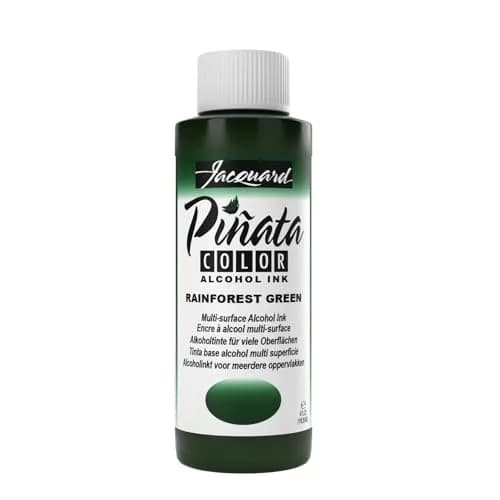 Jacquard Alcohol Ink Rainforest Green | Vibrant, Acid-Free, 4oz USA Made thumbnail 1