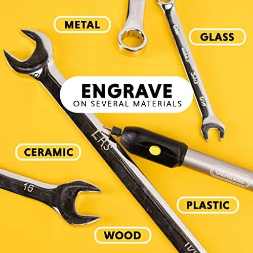 General Tools 505 Cordless Engraving Pen with Diamond Tip | 20,000 RPM, Battery-Powered thumbnail 2