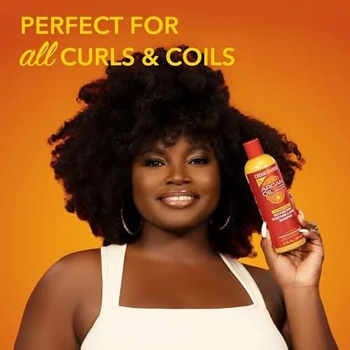 Creme of Nature Sulfate-Free Moisture & Shine Shampoo 355ml (12 fl oz) | Hydrates & Detangles thumbnail 3