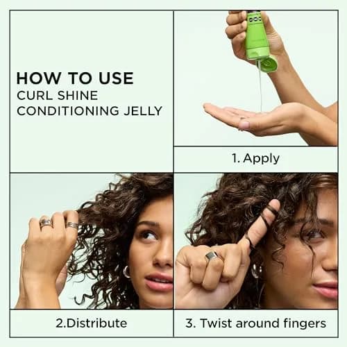 Garnier Fructis Curl Shine Conditioning Hair Gel, Frizz Control for Curly, Wavy, and Coily Hair, Extra Strong Hold for Up to 48 HRs of Bouncy, Moisturized Curls, 145ml (5.1 Fl Oz) thumbnail 4