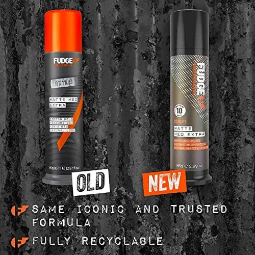 Fudge Matte Hed Extra Strong Hold Texture Wax 85g (2.87 oz) | Extreme Matte Finish for Definition & Movement thumbnail 4