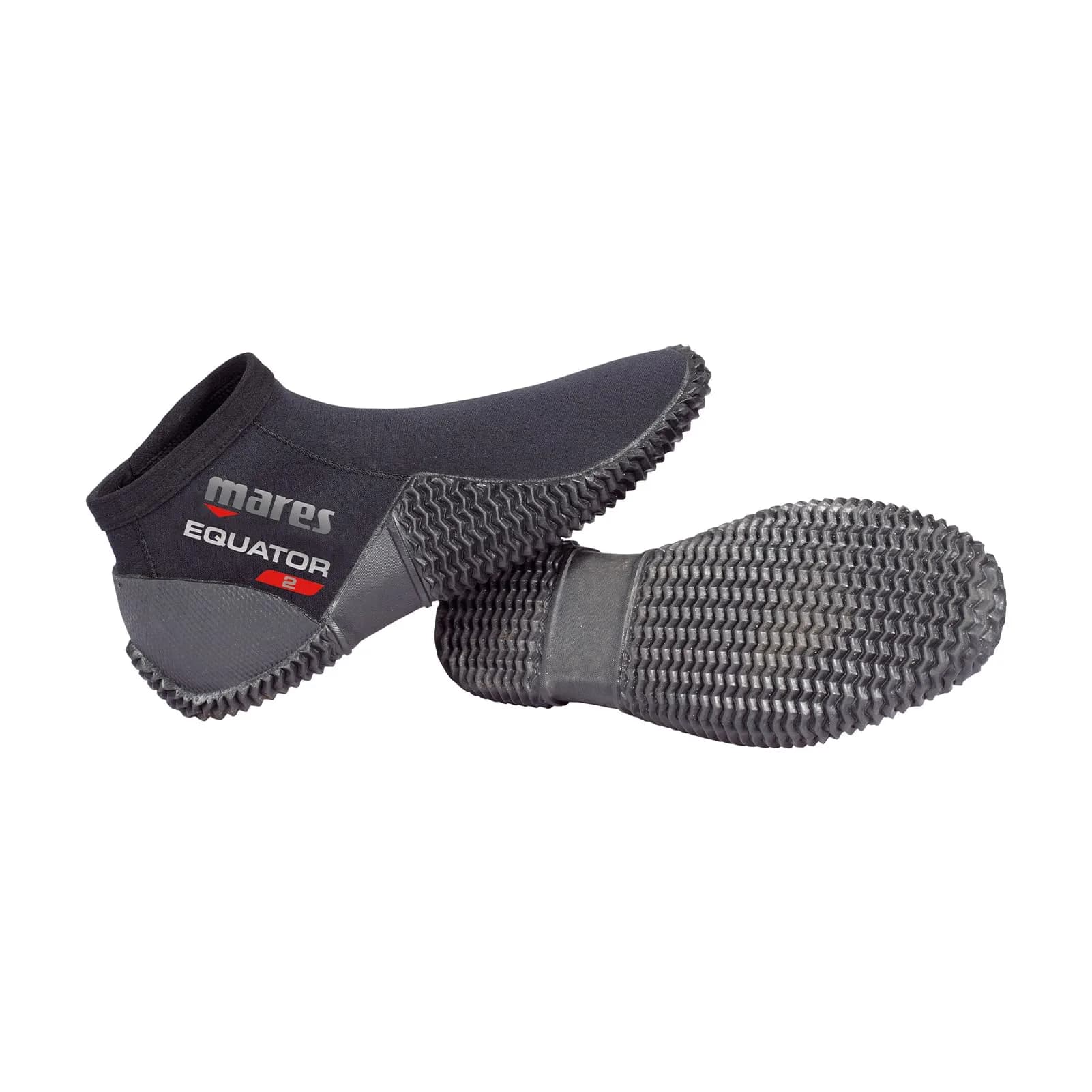 Mares Equator 2mm Neoprene Diving Boots US 8 Black | Lightweight, Non-Slip Support - main product image
