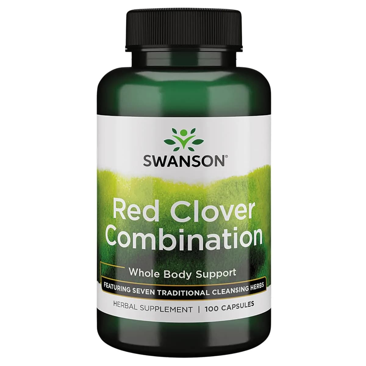 Swanson Red Clover Combination 100 Capsules | Traditional Detox Support with 9 Cleansing Herbs - main product image