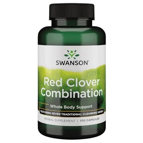 Swanson Red Clover Combination 100 Capsules | Traditional Detox Support with 9 Cleansing Herbs thumbnail 1