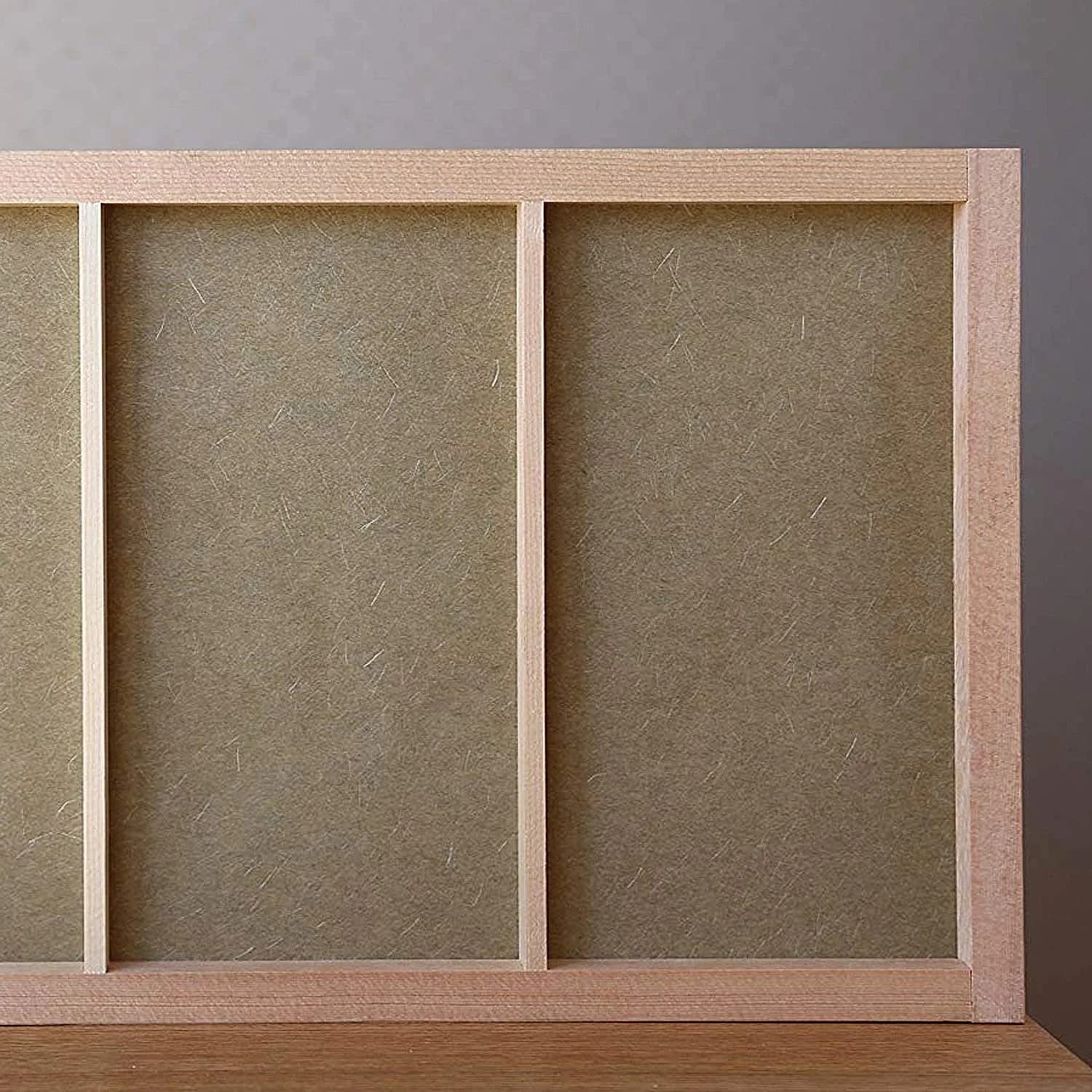 ONAO Shoji Paper Roll Earthen Beige 28cm x 300cm | Authentic Japanese Washi for Screens & Crafts - view 2