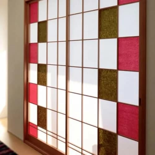 ONAO Shoji Paper Roll 28cm x 300cm (11" x 118") Earthen Beige | Japanese Washi Paper for Screens & Crafts thumbnail 3