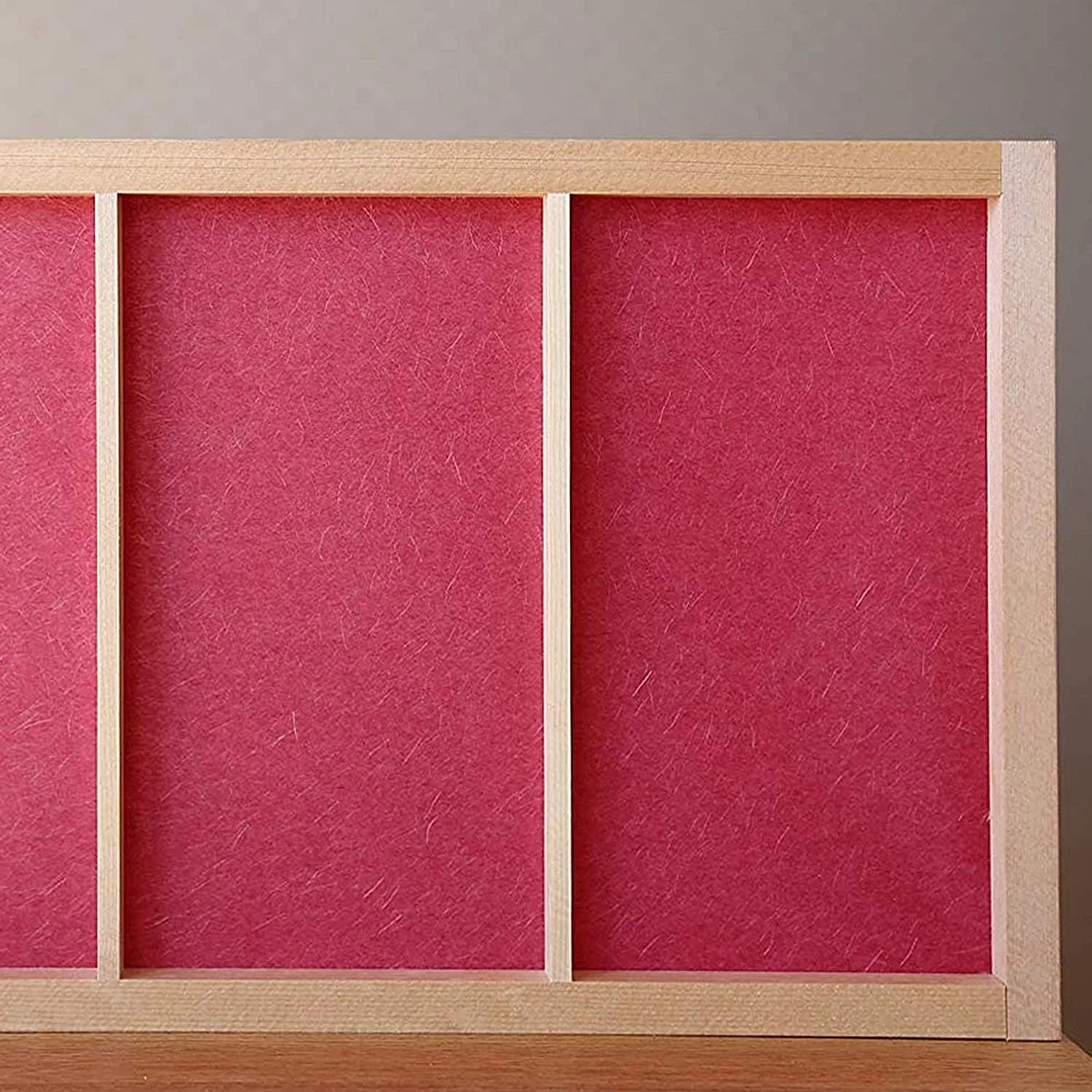ONAO Shoji Paper Roll - Bright Red 28cm x 300cm (11" x 118") | Authentic Japanese Washi Paper - view 2