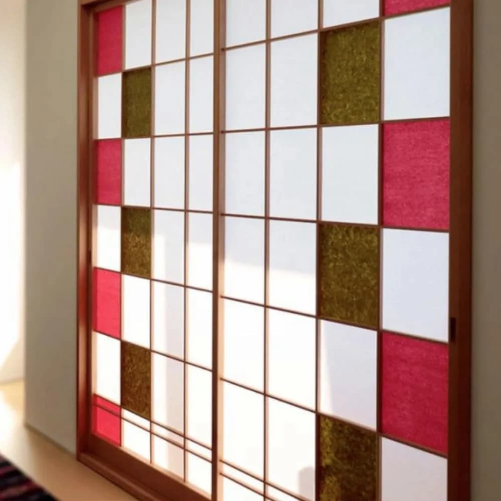 ONAO Shoji Paper Roll - Bright Red 28cm x 300cm (11" x 118") | Authentic Japanese Washi Paper - view 3