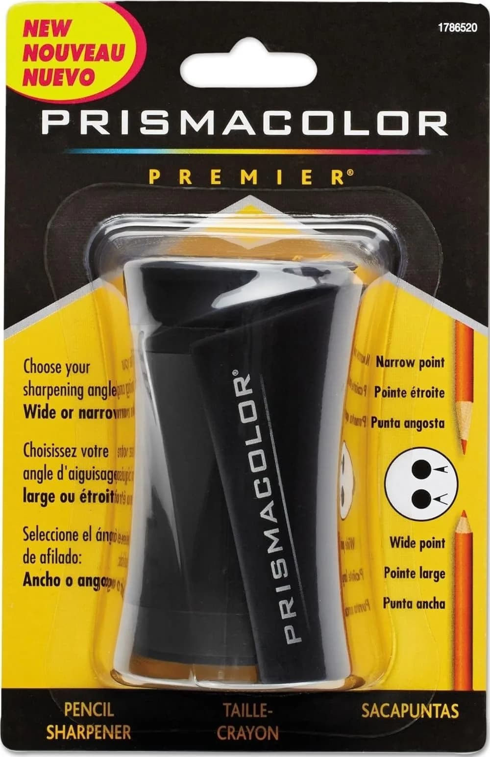 Prismacolor Premier Pencil Sharpener - Writing, Drawing, Sketching, Art Supplies (1-Count)