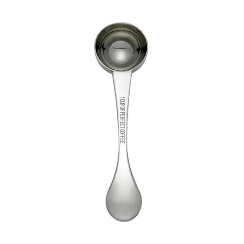 Fino Perfect Coffee Scoop 1 Tablespoon 18/8 Stainless Steel | Measures Ground Coffee Precisely — 5.75-Inch, Perfect Scoop