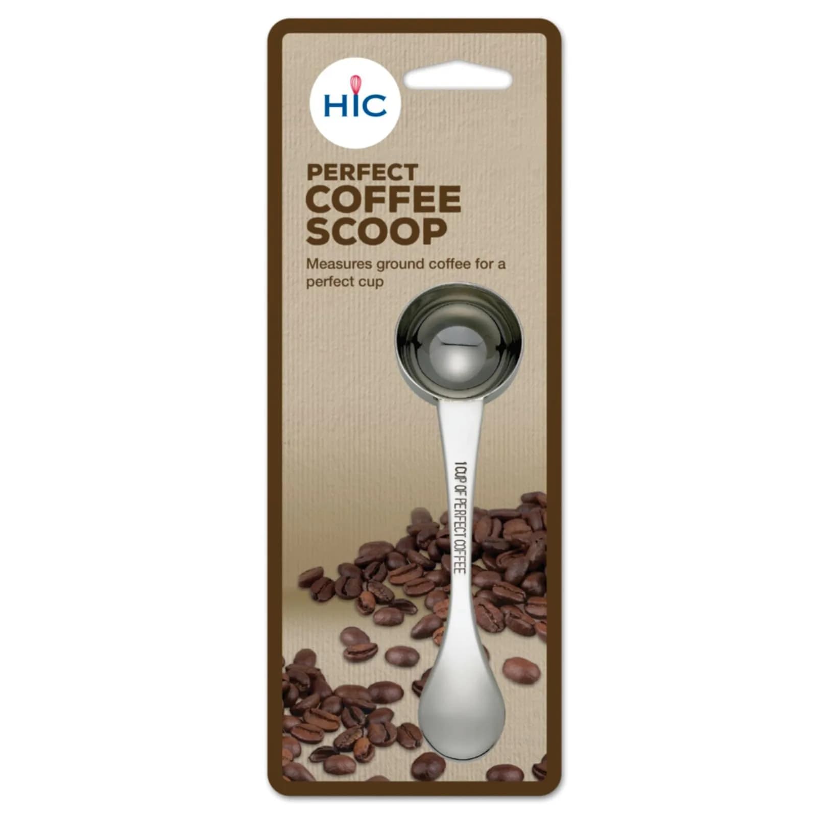 Fino Perfect Coffee Scoop 1 Tablespoon 18/8 Stainless Steel | Measures Ground Coffee Precisely - view 3