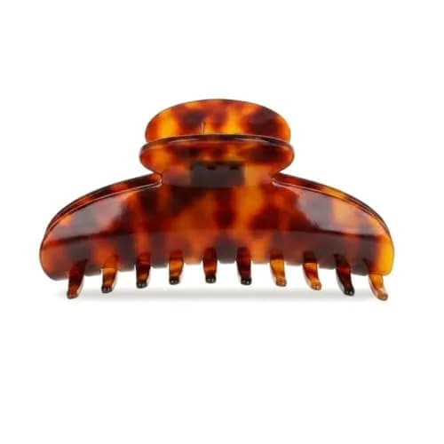 France Luxe Jumbo Couture Claw Clip for Women, Tortoise | Strong Spring-Loaded Grip for Thick Hair thumbnail 1