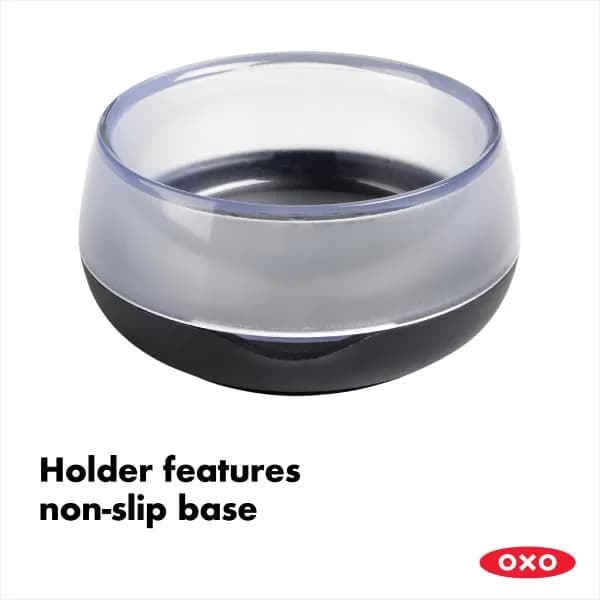 OXO Good Grips Soap Dispensing Palm Brush Storage Set | Easy Soap Dispensing for Kitchen Cleaning thumbnail 11