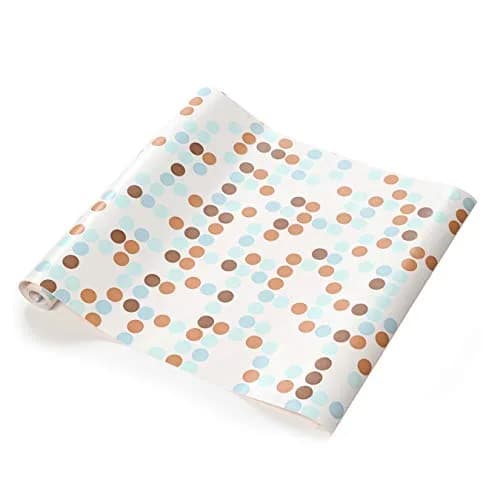 Con-Tact Creative Covering Shelf Liner Polka Blue 28 cm x 45.7 cm (11" x 18") | Easy Peel-and-Stick Vinyl Drawer Liner thumbnail 5
