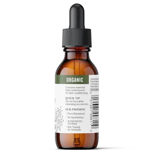 Aura Cacia Organic Rosehip Skin Care Oil 30ml (1 fl. oz.) | Restores Mature & Sun-Damaged Skin thumbnail 3