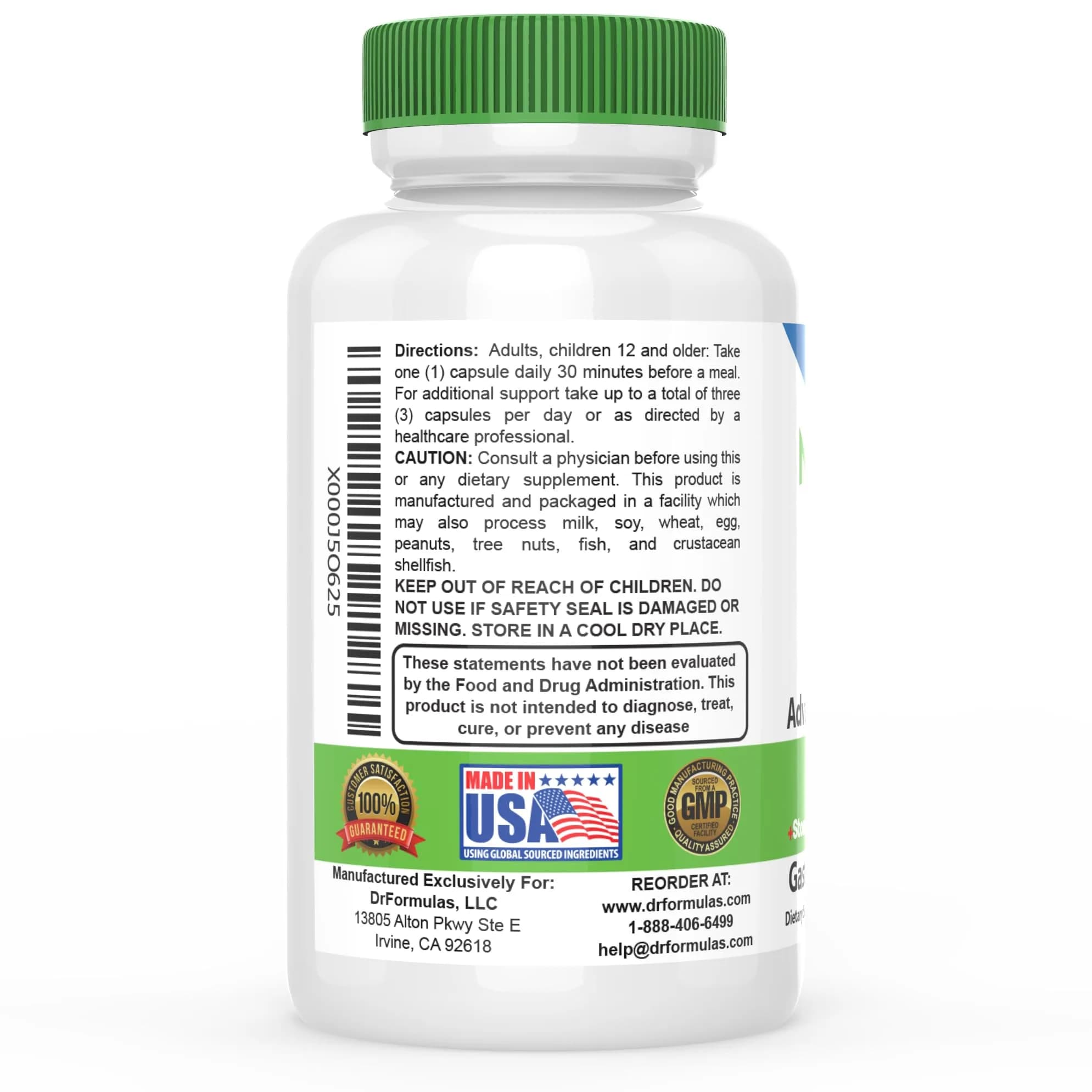 DrFormulas Nexabiotic Multi Probiotic 60 Count Capsules | 34.5 Billion CFUs for Digestive Health - view 3