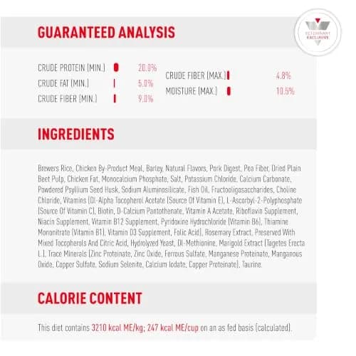 Royal Canin Veterinary Diet Canine Gastrointestinal Low Fat Adult Dry Dog Food, 28.6 lb Bag | Digestive Support for Sensitive Dogs thumbnail 7