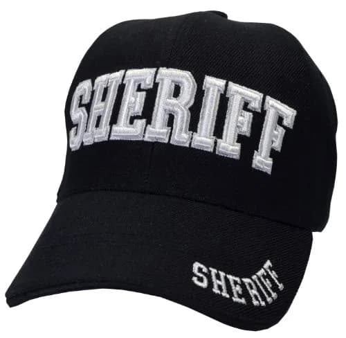 IncredibleGifts Sheriff Hat Baseball Cap | Adjustable Wool & Acrylic, One Size Fits All thumbnail 1