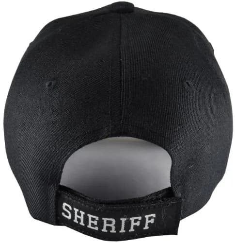IncredibleGifts Sheriff Hat Baseball Cap | Adjustable Wool & Acrylic, One Size Fits All thumbnail 2