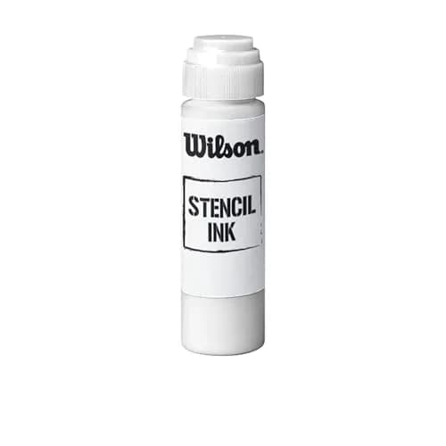WILSON Stencil Ink White 40ml (1.4 fl oz) | Durable Tennis Racket String Ink thumbnail 1