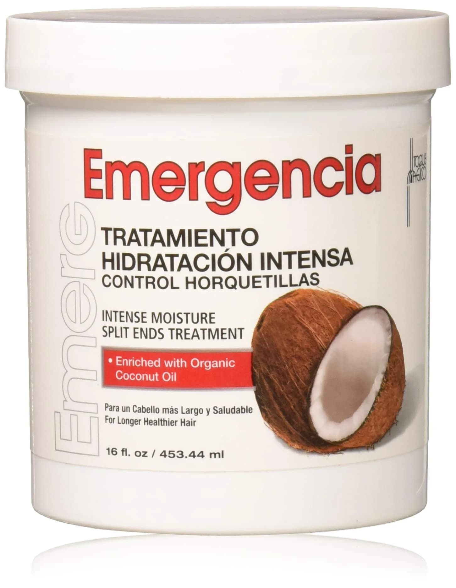 Emergencia Toque Magico Intense Moisture Split Ends Treatment 16oz | Deep Moisturizer for All Hair Types