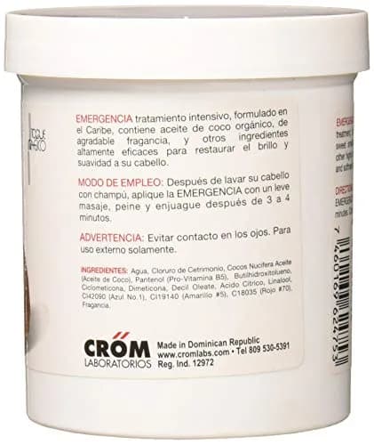Emergencia Toque Magico Intense Moisture Split Ends Treatment 16oz | Deep Moisturizer for All Hair Types thumbnail 3