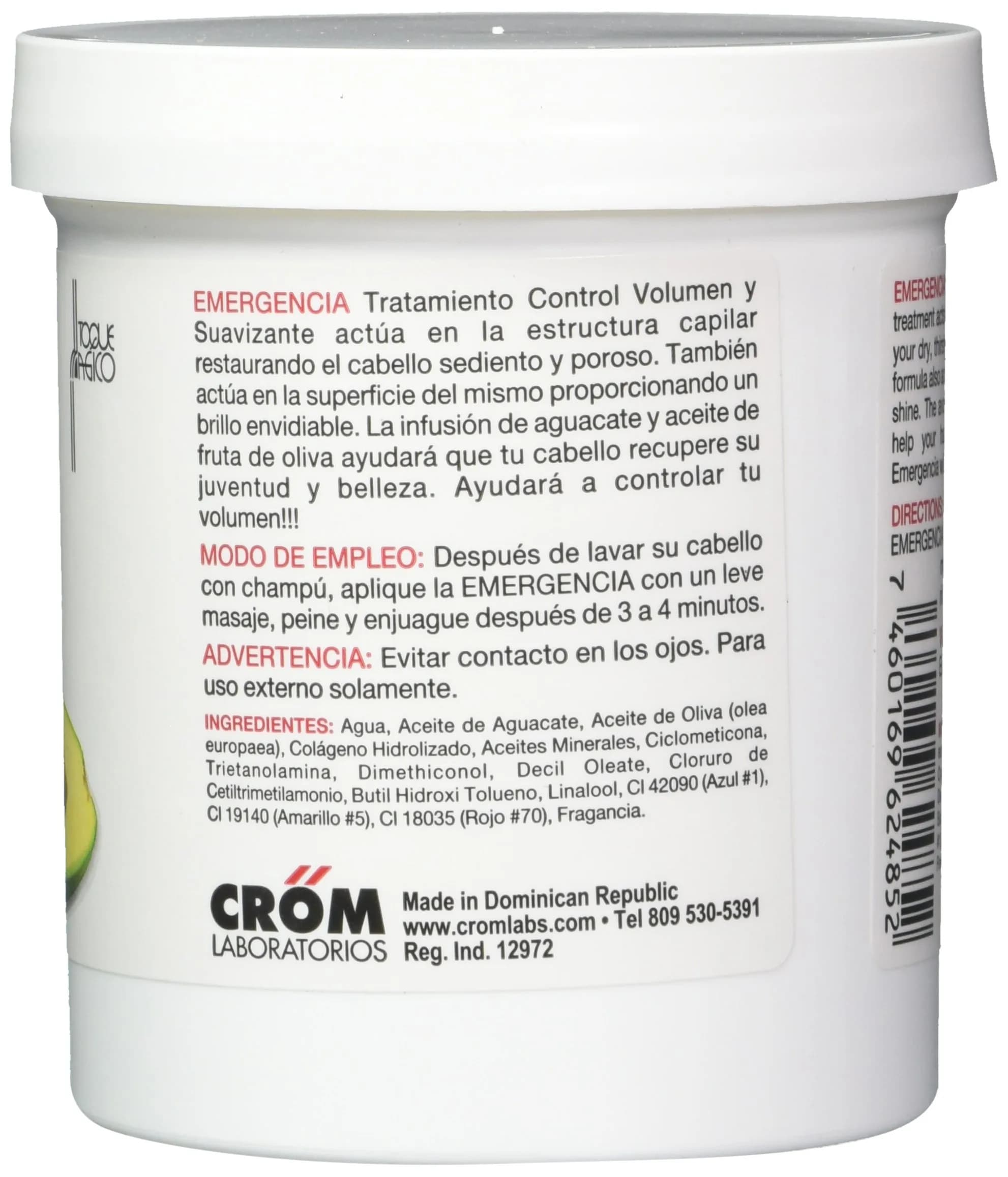Toque Magico Emergencia Volume Control and Softening Deep Acting Mask 473ml (16 Ounce) | Revives Hair with Clean Scent - view 2