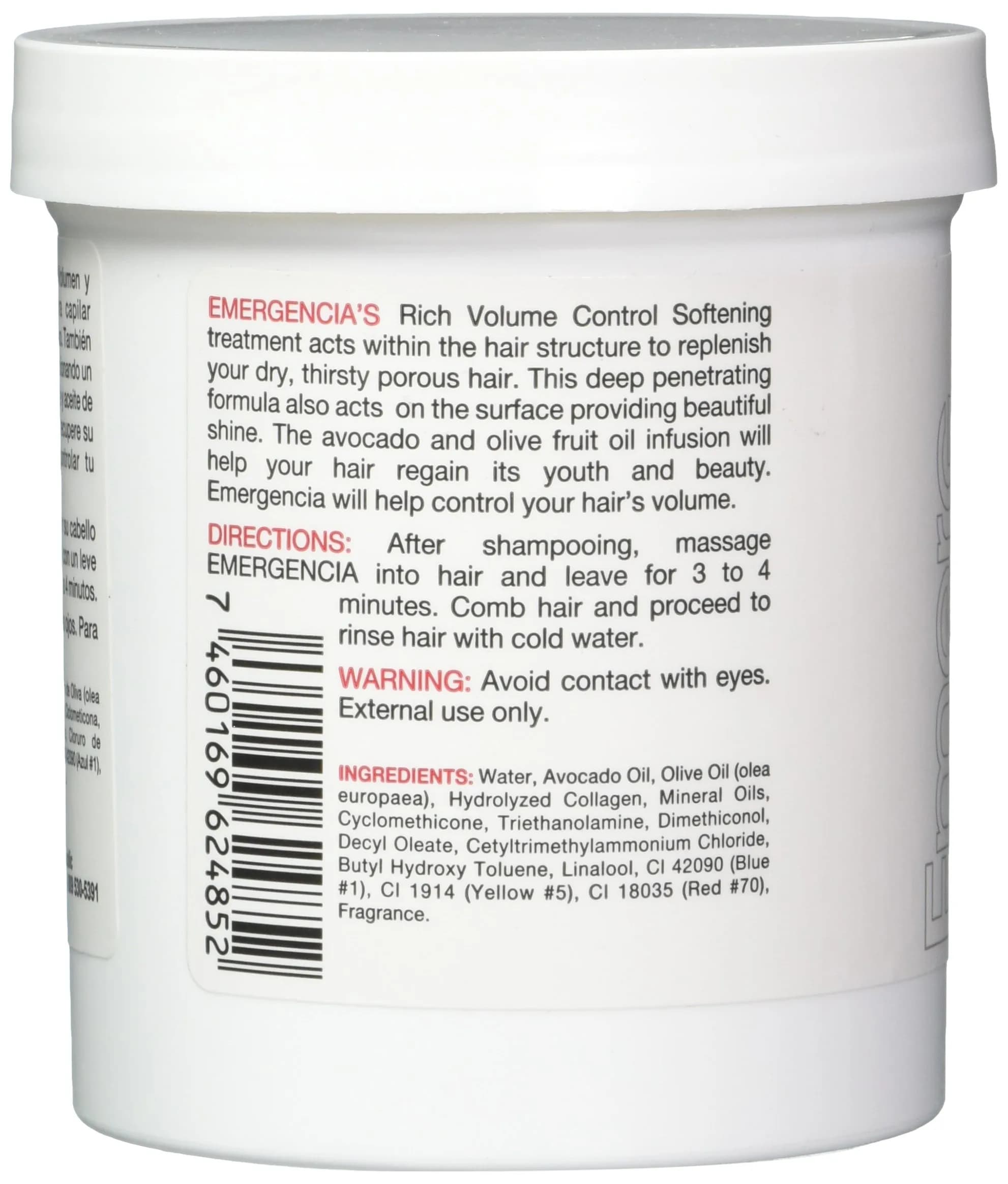 Toque Magico Emergencia Volume Control and Softening Deep Acting Mask 473ml (16 Ounce) | Revives Hair with Clean Scent - view 3