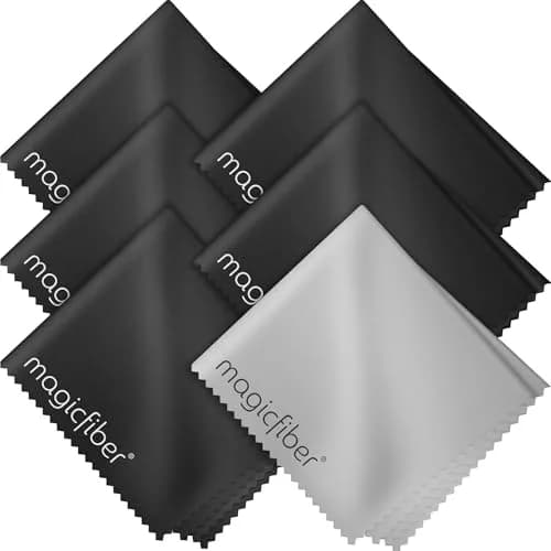 MagicFiber Microfiber Cleaning Cloths (6 Pack, 15cm x 18cm) | Lint-Free, Streak-Free Cleaning for All Surfaces thumbnail 1