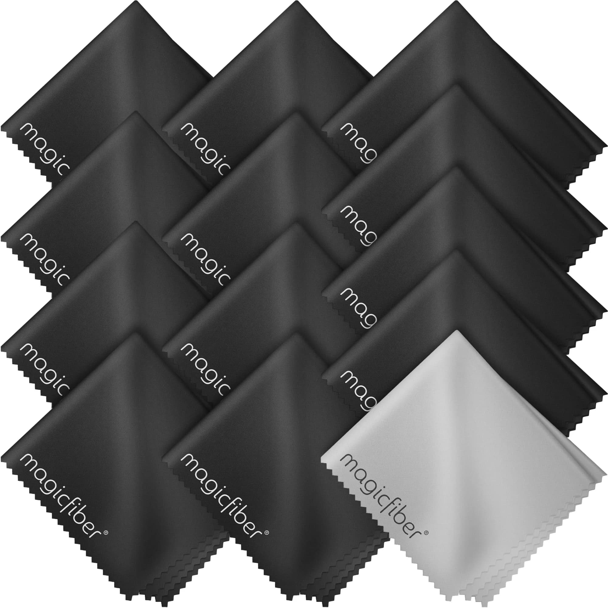 MagicFiber Microfiber Cleaning Cloths 13-Pack | Lint-Free, Streak-Free Cleaning for Screens & Lenses - main product image