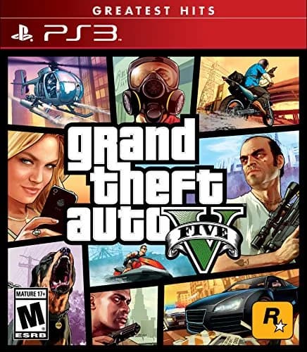 Rockstar Games Grand Theft Auto V - PlayStation 3 | Open World Action Adventure (120 chars) thumbnail 1