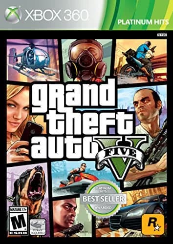 Rockstar Games Grand Theft Auto V - Xbox 360 | Open World Action & Adventure (70-120 chars) thumbnail 1