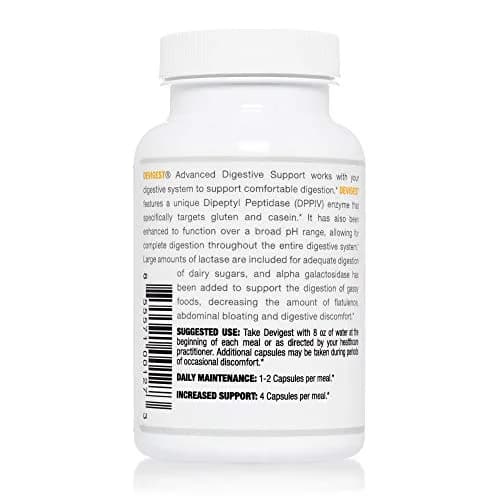 Arthur Andrew Medical Devigest ADS Digestive Support 90 Count | Advanced Digestive Support for Gluten, Casein, Lactose Intolerance thumbnail 4