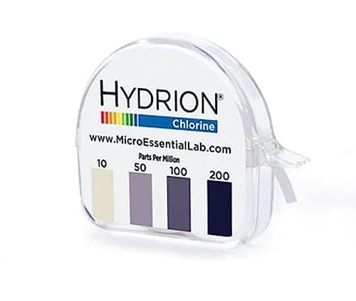 Mel Hydrion Chlorine Test Paper 15 ft | 10-200ppm Range for Sanitizer Verification thumbnail 2