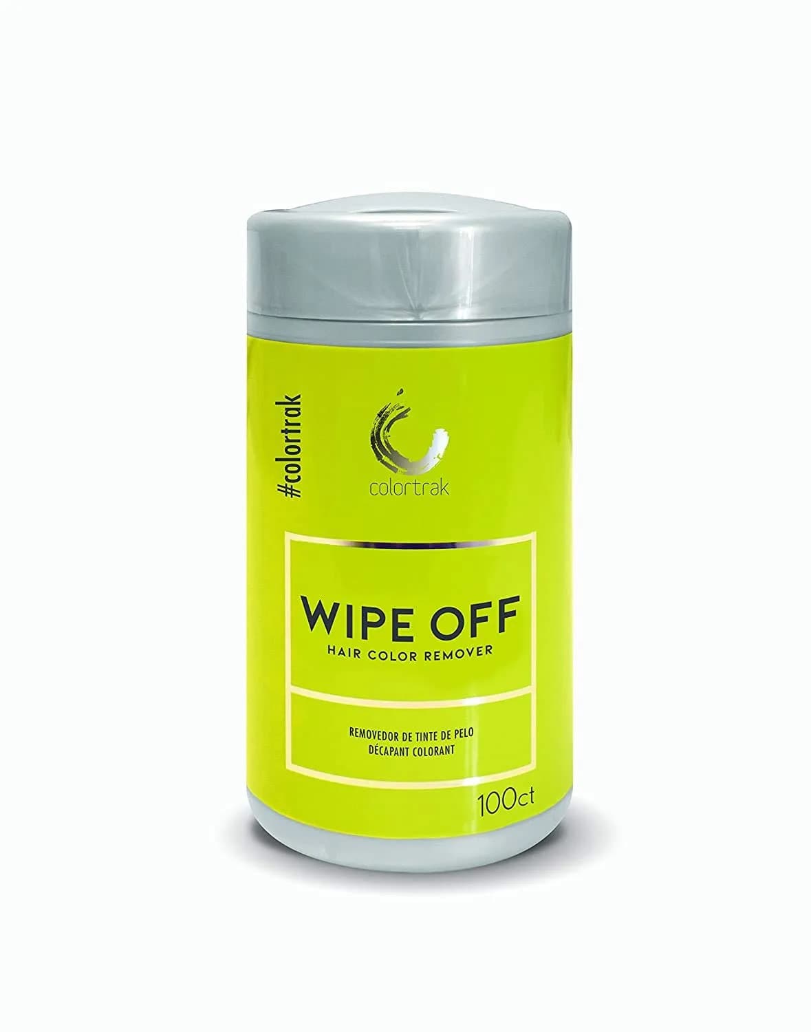 Colortrak Gentle Hair Color Remover Wipes - 50 Moist Towelettes with Aloe for Skin Stains - main product image