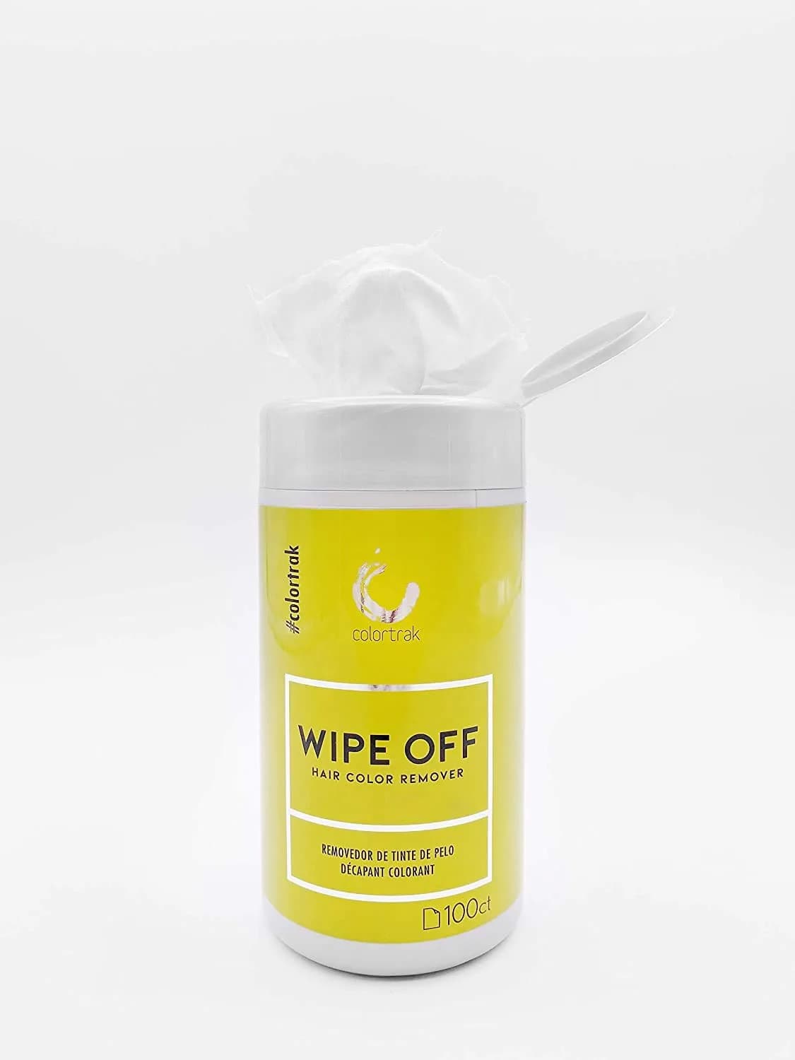 Colortrak Gentle Hair Color Remover Wipes - 50 Moist Towelettes with Aloe for Skin Stains - view 2
